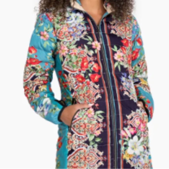 Johnny Was Jackets & Blazers - Johnny Was Santa Fe Down reversible Parka XS